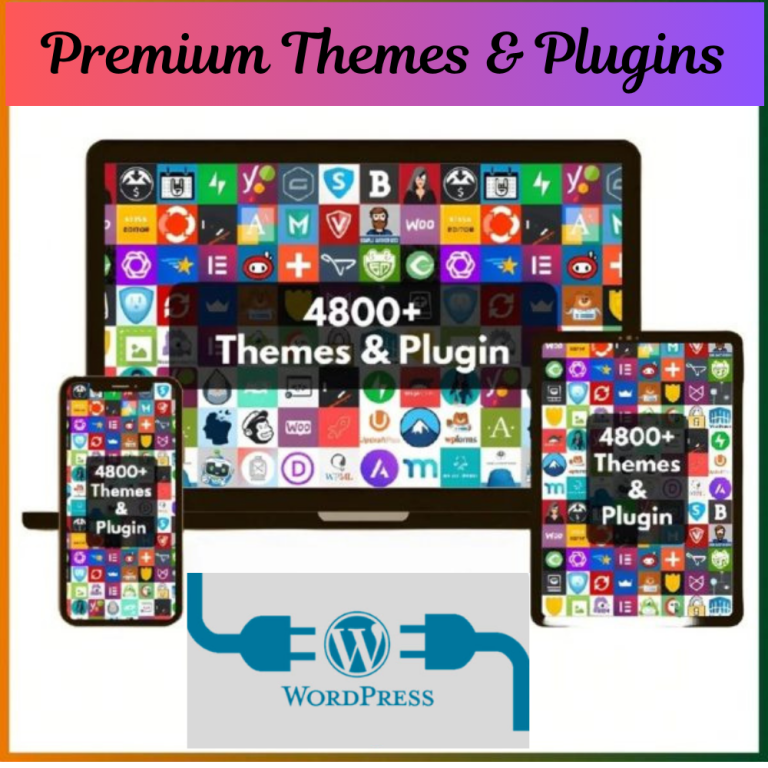 4800+ Premium WordPress Themes & Plugins Collection