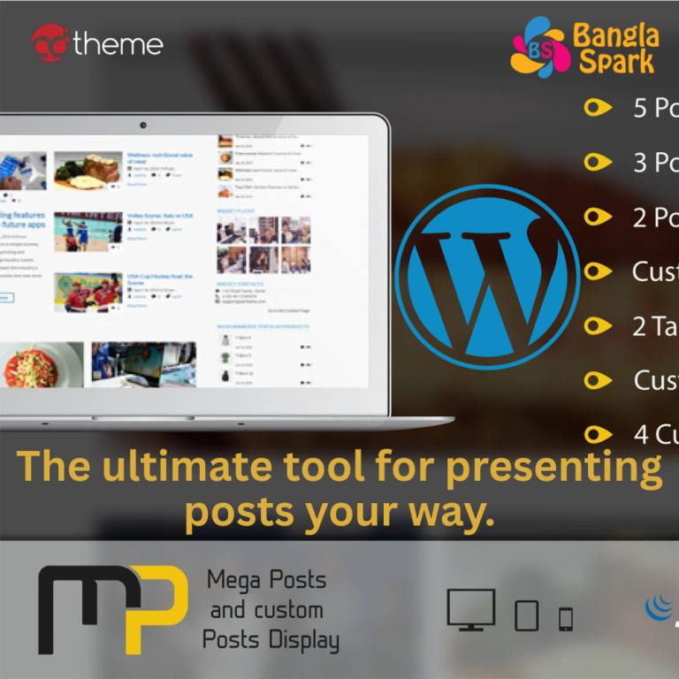 Mega Post Grid & Custom Post Display Plugin for WordPress